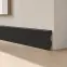 Podlahová lišta Parquet Mercado Premium 80 čierna 2,2 m,3