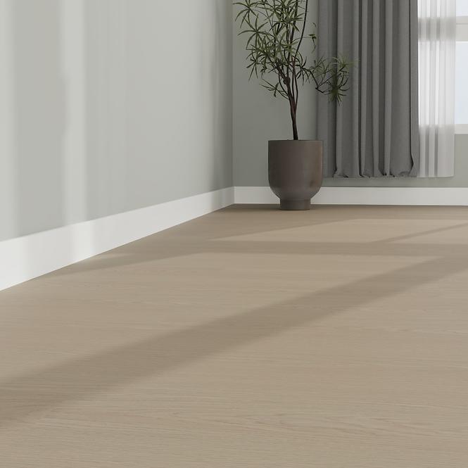 Podlahová lišta Parquet Mercado Premium 100 Biela 2.2m,2