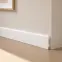 Podlahová lišta Parquet Mercado Premium 100 Biela 2.2m,3
