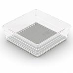 Organizér do zásuvky 6 Sistemo transparent/sivá 24469