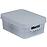 Úložný box s vrchnákom Infinity 11l 229163 svetlosivá