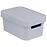 Úložný box s vekom Infinity 4,5l 229387 svetlosivá