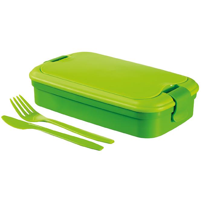 Obedový box Lunch&go s príborom 1,4l 224315