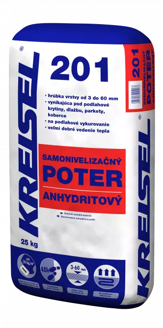 Kreisel samonivelizačný anhydritový poter 201 25KG 