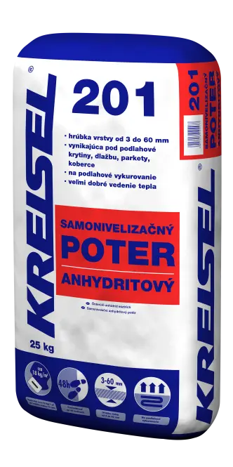 Kreisel Samonivelizačný anhydritový poter 201 25KG