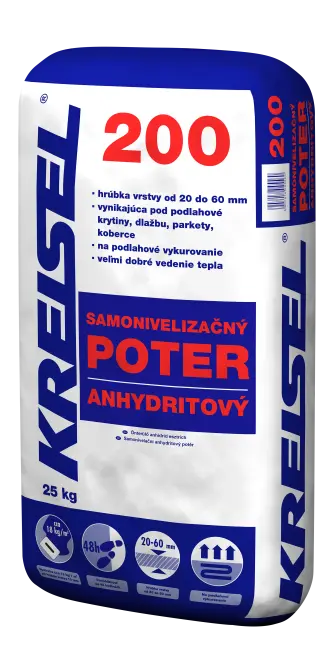 KREISEL Samonivelačný anhydritový poter 200 25 kg