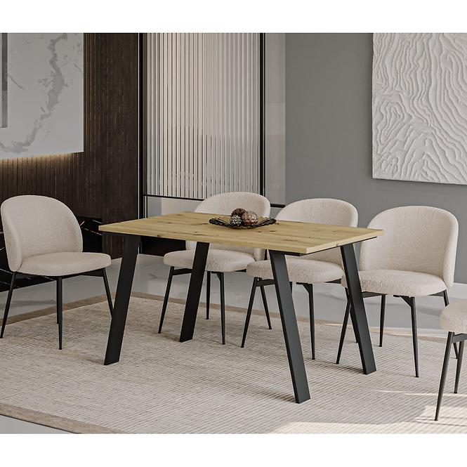 Rozkladací stôl Liwia 130/210x80cm Dub Artisan,3