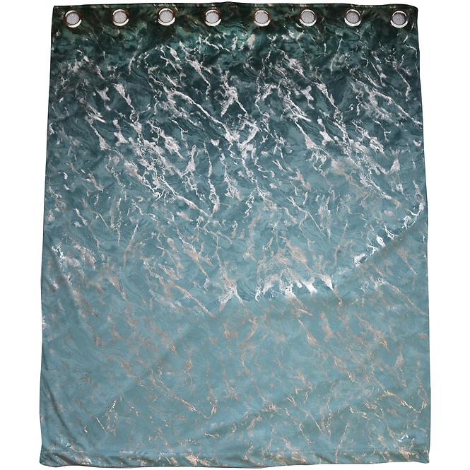 Záves na páske Velvet YX503 135x250 zelená