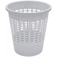 Základný kôš na papier 10l sivý lux 173420