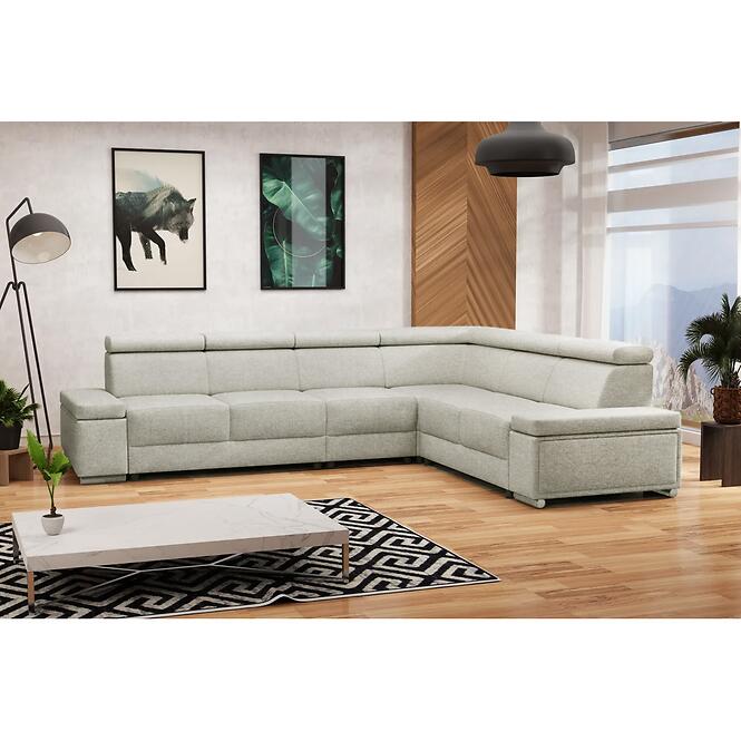 Rohová sedacia súprava Ester B+2F+R+3+B Majestic 603,3