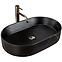 Umývadlo na dosku Nadia 60 Black Stone Matt Rea-U8565 