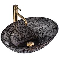 Umývadlo na dosku Frost Black Rea-U5071 