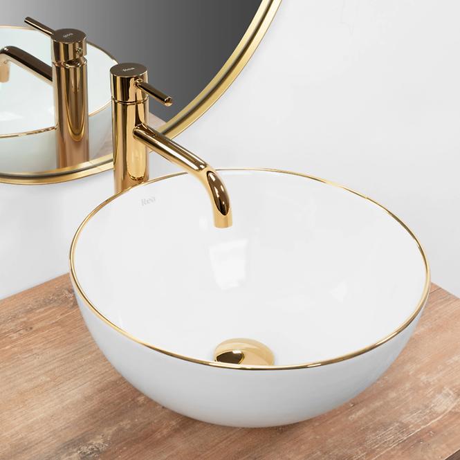 Umývadlo na dosku Stella Gold Edge,3