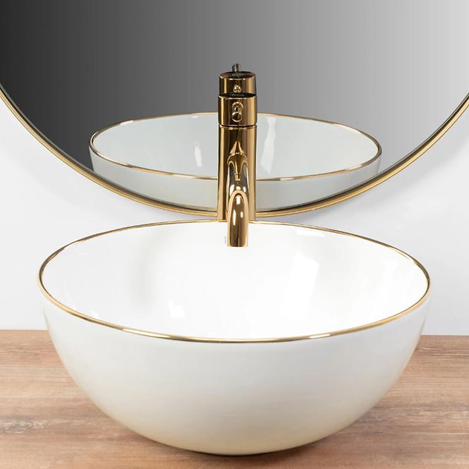 Umývadlo na dosku Stella Gold Edge,5