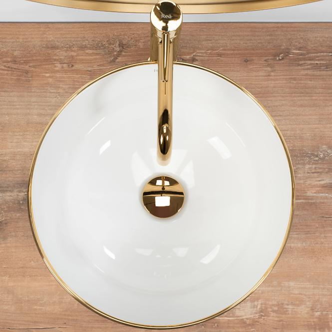 Umývadlo na dosku Stella Gold Edge,6
