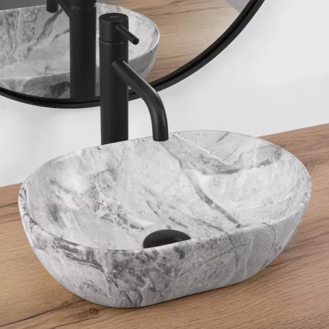 Umývadlo na dosku Amelia Mini Stone Matt Rea-U9109 