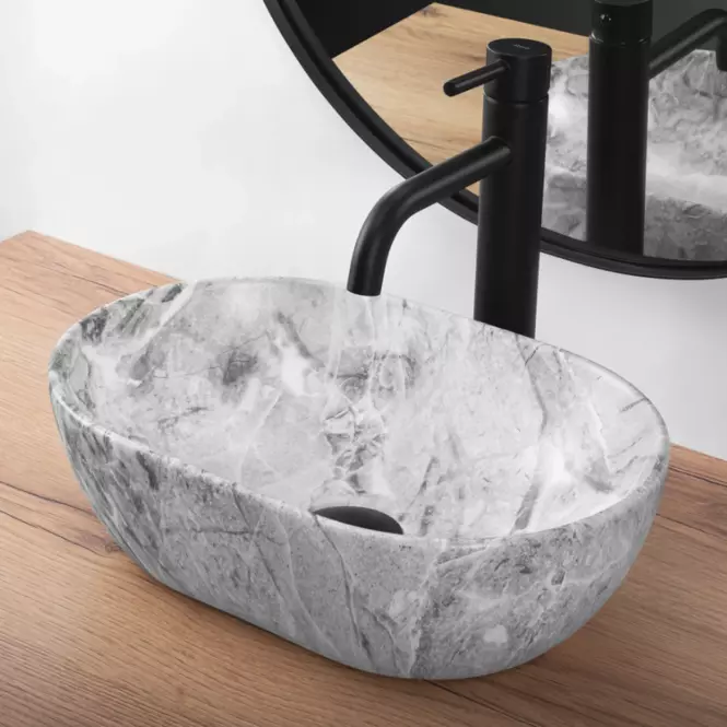 Umývadlo na dosku Amelia Mini Stone Matt Rea-U9109,4