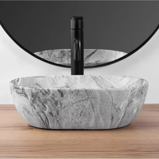 Umývadlo na dosku Amelia Mini Stone Matt Rea-U9109,6