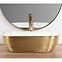 Umývadlo na dosku Belinda Gold Brush/White Rea-U7422,3