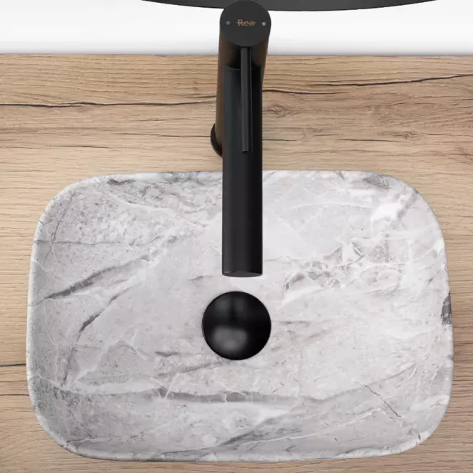 Umývadlo na dosku Belinda Mini Stone Matt Rea-U3321,4