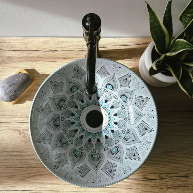 Umývadlo na dosku Mandala Rea-U7502