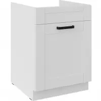 Kuchynská skrinka Luna biely mat/biely 60ZL 1S BB