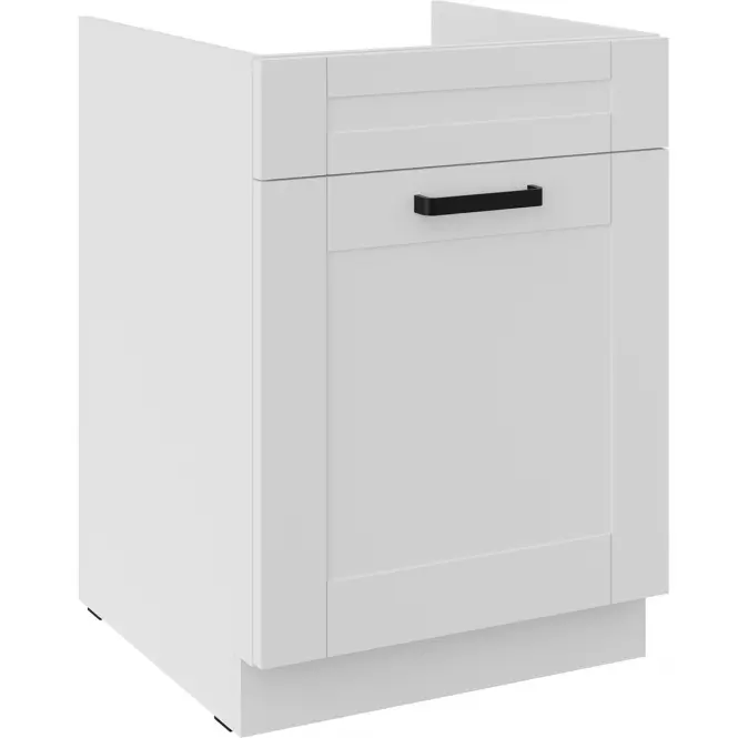 Kuchynská skrinka Luna biely mat/biely 60ZL 1S BB