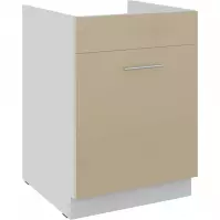 Kuchynská skrinka Lara cappuccino 60ZL 1S BB