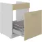 Kuchynská skrinka Lara cappuccino 60ZL 1S BB,3