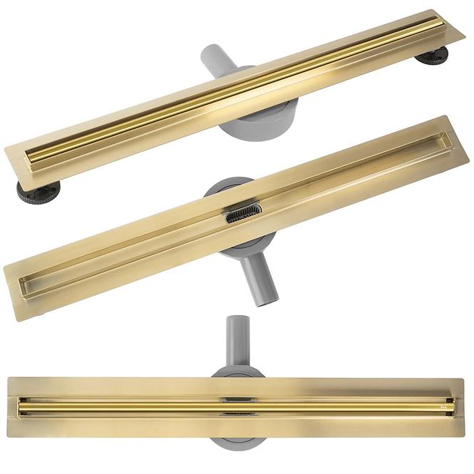 Lineárny odtok Neox Slim Pro 700 Gold Rea G2718 