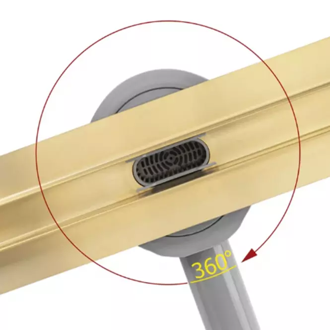Lineárny odtok Neox Slim Pro 700 Gold Rea G2718 