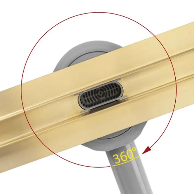 Lineárny odtok Neox Slim Pro 700 Gold Rea G2718 