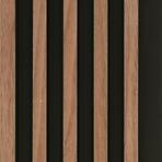Lamelový panel MODERN LINE SLIM Walnut Black 12x122x2650mm