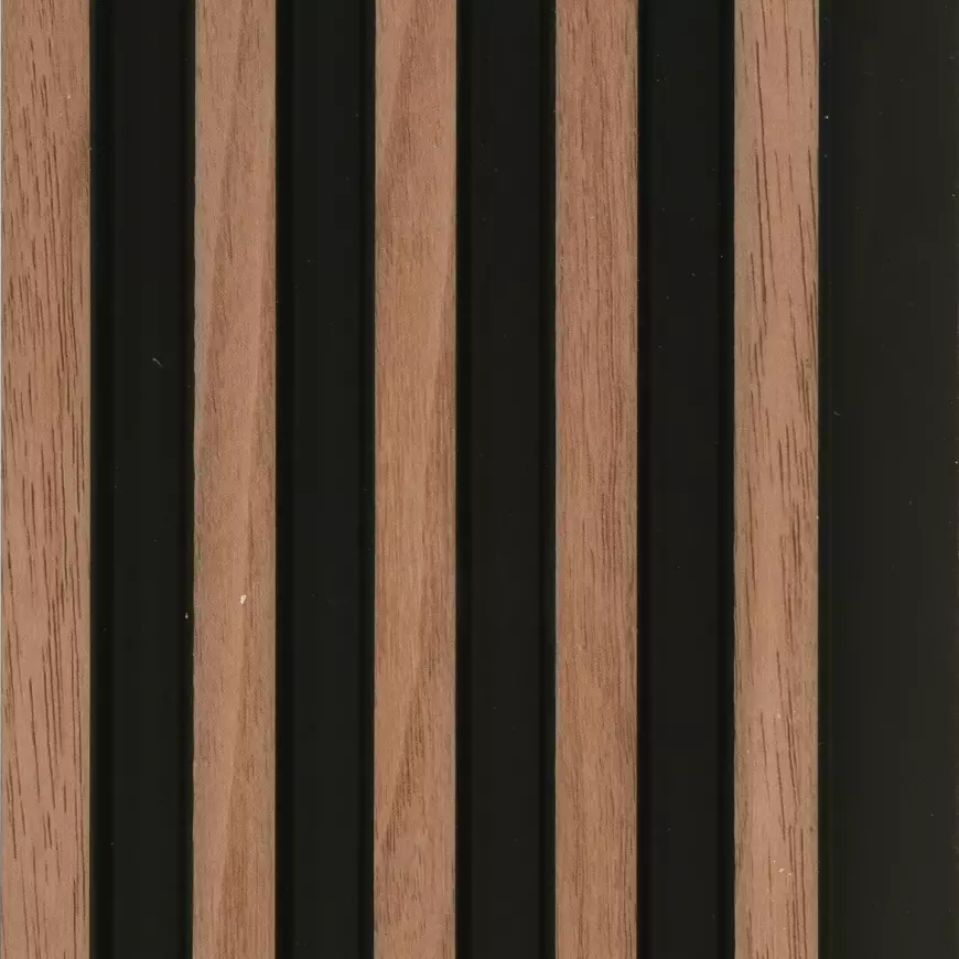 Lamelový panel MODERN LINE SLIM Walnut Black 12x122x2650mm