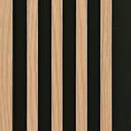 Lamelový panel MODERN LINE SLIM Oak Black 12x122x2650mm