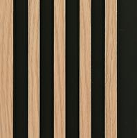 Lamelový panel MODERN LINE SLIM Oak Black 12x122x2650mm