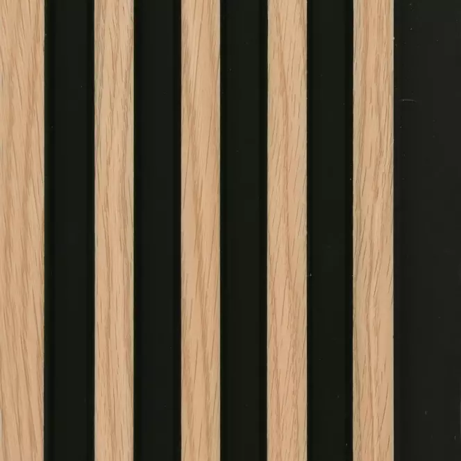 Lamelový panel MODERN LINE SLIM Oak Black 12x122x2650mm