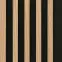 Lamelový panel MODERN LINE SLIM Oak Black 12x122x2650mm