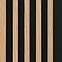 Lamelový panel MODERN LINE SLIM Oak Black 12x122x2650mm