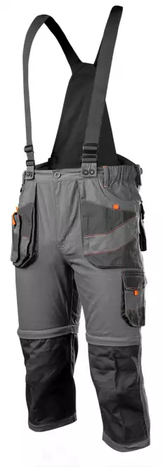 NEO Pracovné nohavice 6v1 bavlnené slim XL