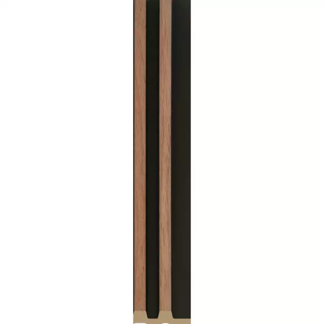 Dokončovacia lišta prava MODERN SLIM Walnut Black 2.65m