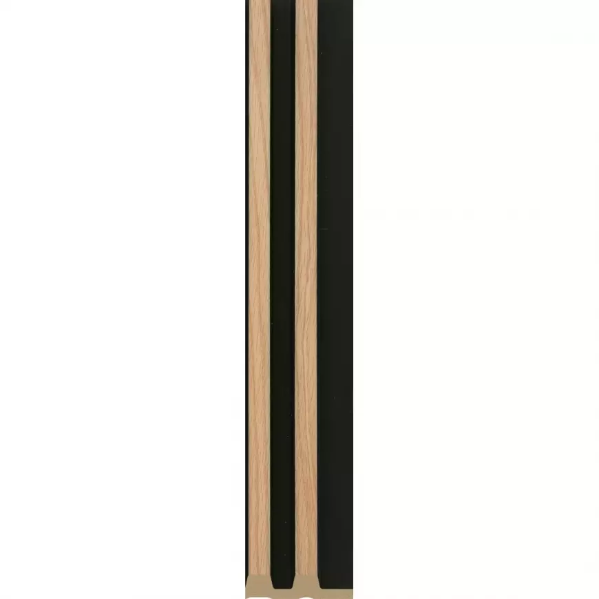 Dokončovacia lišta pravá MODERN SLIM dub Black 2.65m