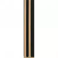Dokončovacia lišta prava MODERN SLIM Oak Black 2.65m