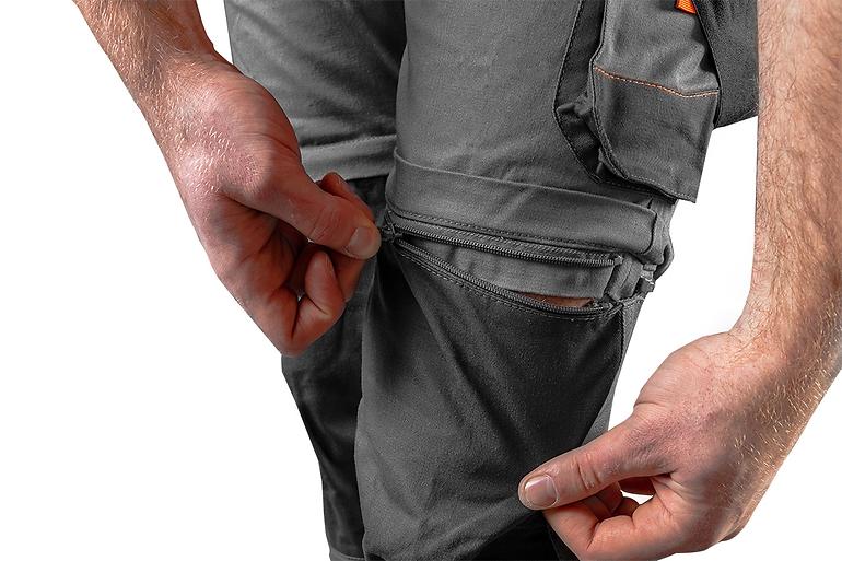NEO Pracovné nohavice 6v1 bavlnené slim XXL,7