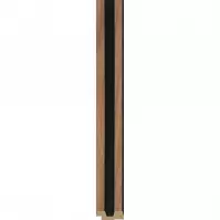 Dokončovacia lišta ľavá MODERN SLIM orech/čierna 2,65 m