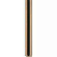 Dokončovacia lišta ľavá MODERN SLIM dub/čierna 2,65 m
