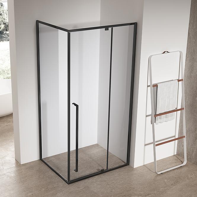 Sprchový kút obdĺžniková Zen 100x80x195 black