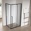 Sprchový kút obdĺžniková Zen 100x80x195 black,4