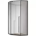 Sprchový kút päťuhlová Light 80x80x195 black