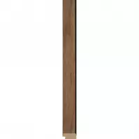 Dokončovacia lišta prava MODERN NORMAL Walnut Black 2.65m